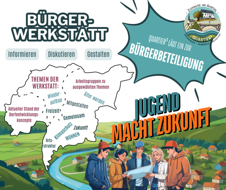 Bürger- und Jugendbeteiligung in Ahrbrück, Kesseling und Hönningen: Gemeinsam Zukunft gestalten